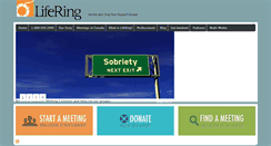 Desktop Screenshot of liferingcanada.org