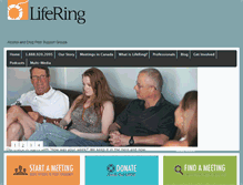 Tablet Screenshot of liferingcanada.org